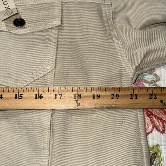 Saltwater Luxe women’s size XS long sleeve button up Rowan jacket bone color NWT - Picture 6 of 15